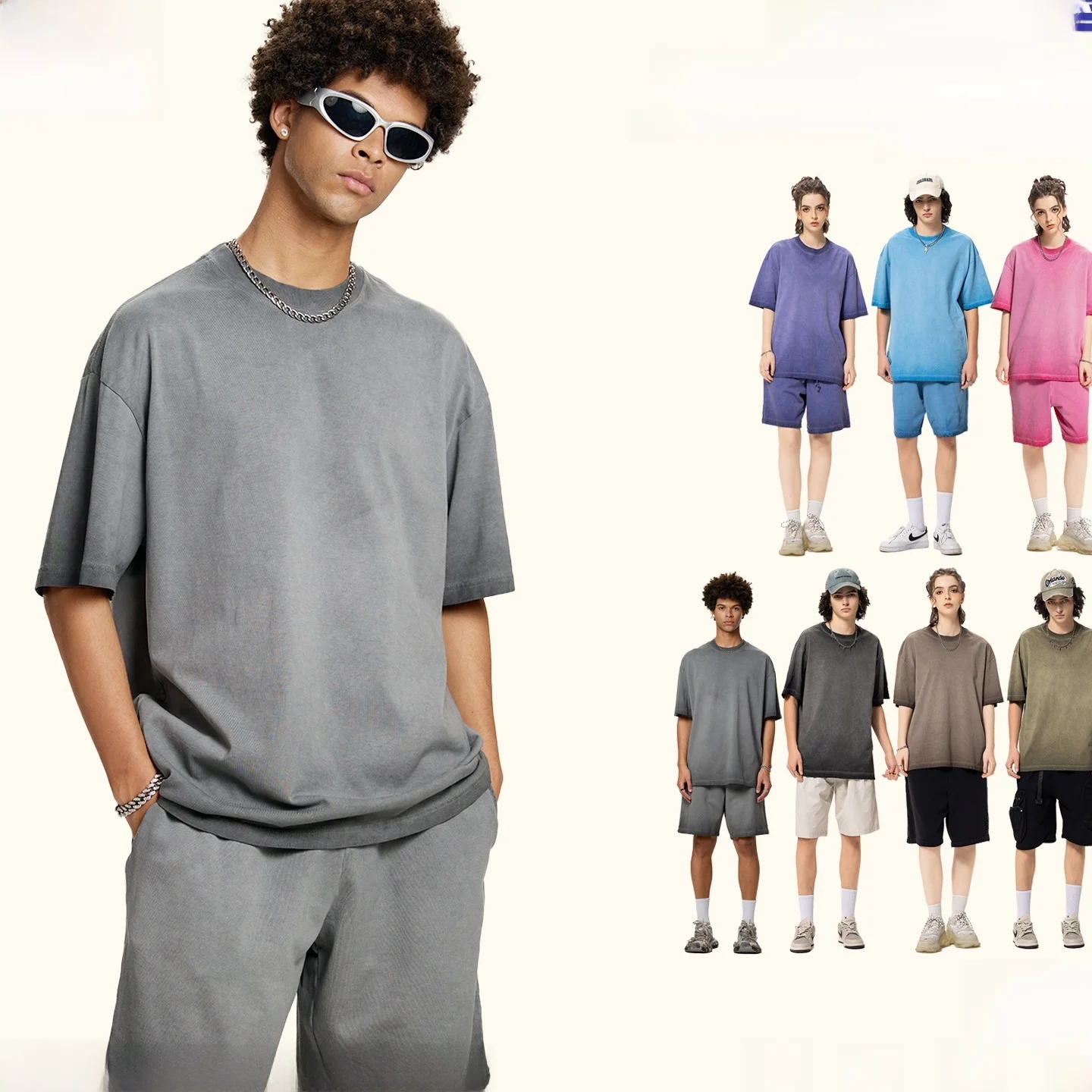 Waed Vintage ort Sve Мужская футболка Тяжелая повседневная уличная одежда RS Мужская модная брендовая свободная футболка из чистого хлопка
Waed Vintage ort Sve Мужская футболка Тяжелая повседневная уличная одежда RS Мужская модная брендовая свободная футболка из чистого хлопка