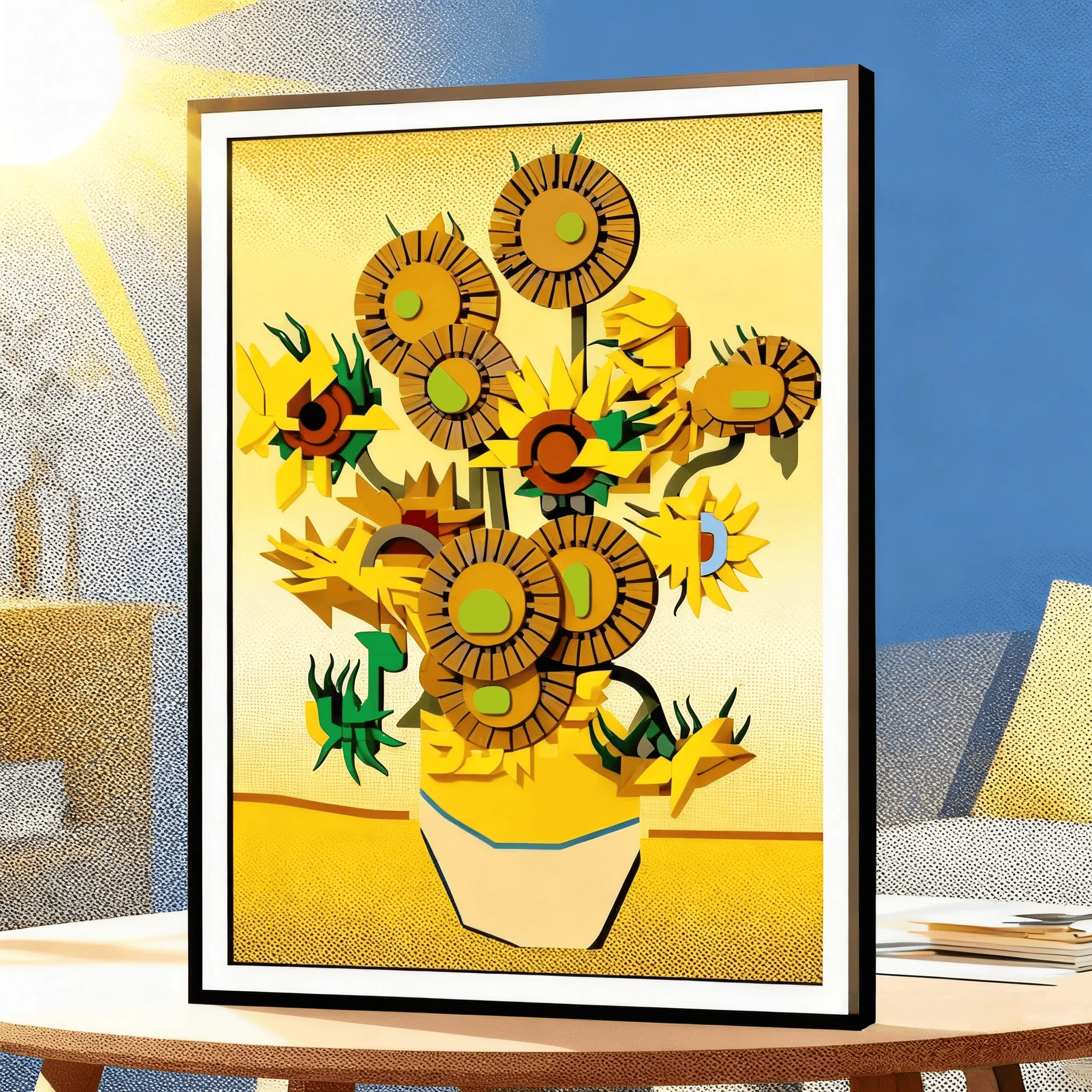 2026 new 2615pcs creative education art series 3d Van Gogh sunflower painting adult puzzle assembling building block toy birthda
2026 new 2615pcs creative education art series 3d Van Gogh sunflower painting adult puzzle assembling building block toy birthda