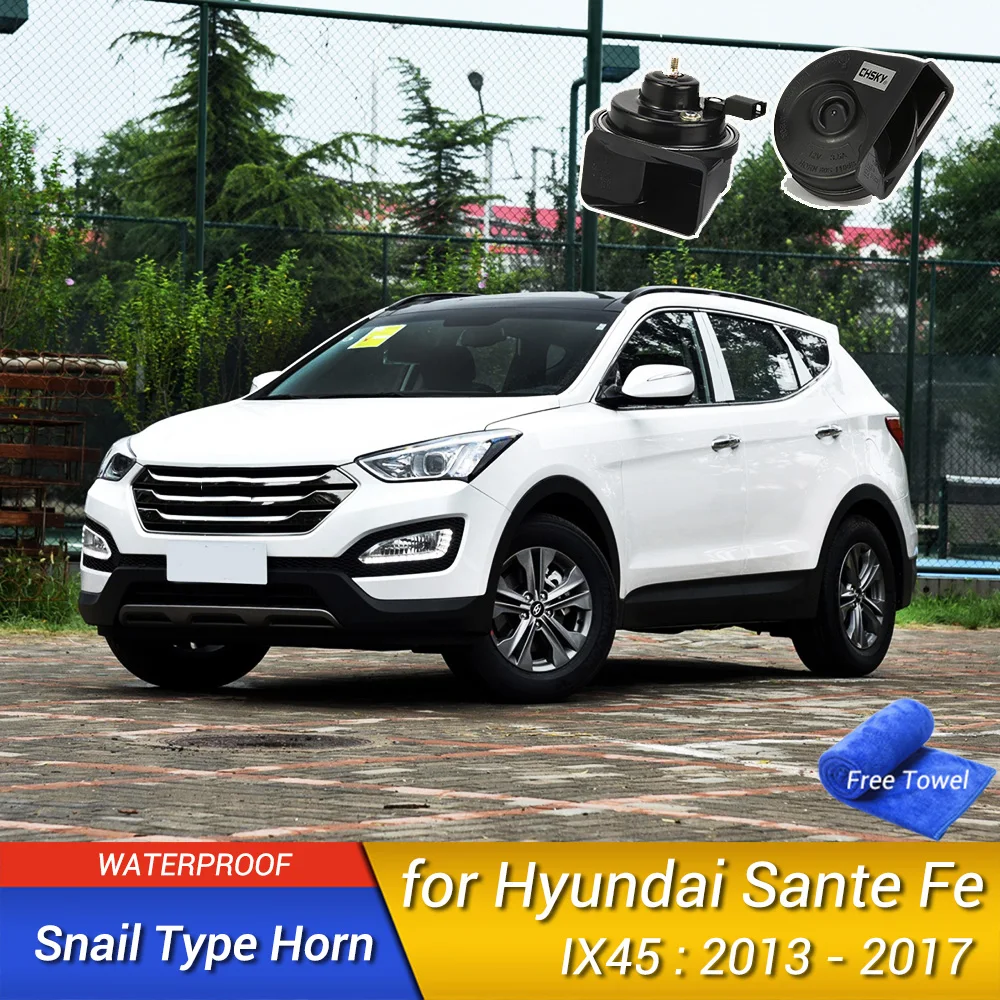 For Hyundai Santa Fe/IX45 2013-2017 Car Snail Type Horn Accessories Modified Tweeter High Bass Styling
For Hyundai Santa Fe/IX45 2013-2017 Car Snail Type Horn Accessories Modified Tweeter High Bass Styling