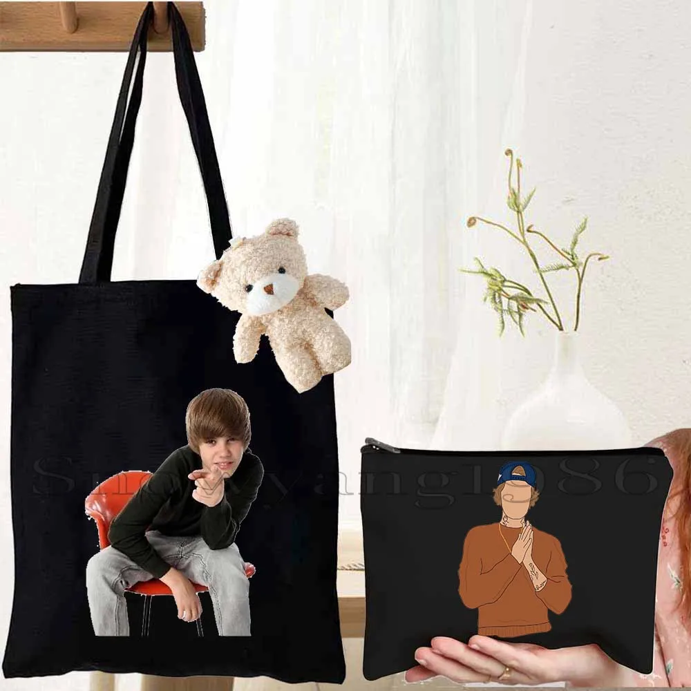 3PCS Justin Bieber Music Singer Poster JBiebs Portrait Fan Gifts Peaches Canvas Shoulder Tote Bag Shopping Bag Shopper Handbag
3PCS Justin Bieber Music Singer Poster JBiebs Portrait Fan Gifts Peaches Canvas Shoulder Tote Bag Shopping Bag Shopper Handbag