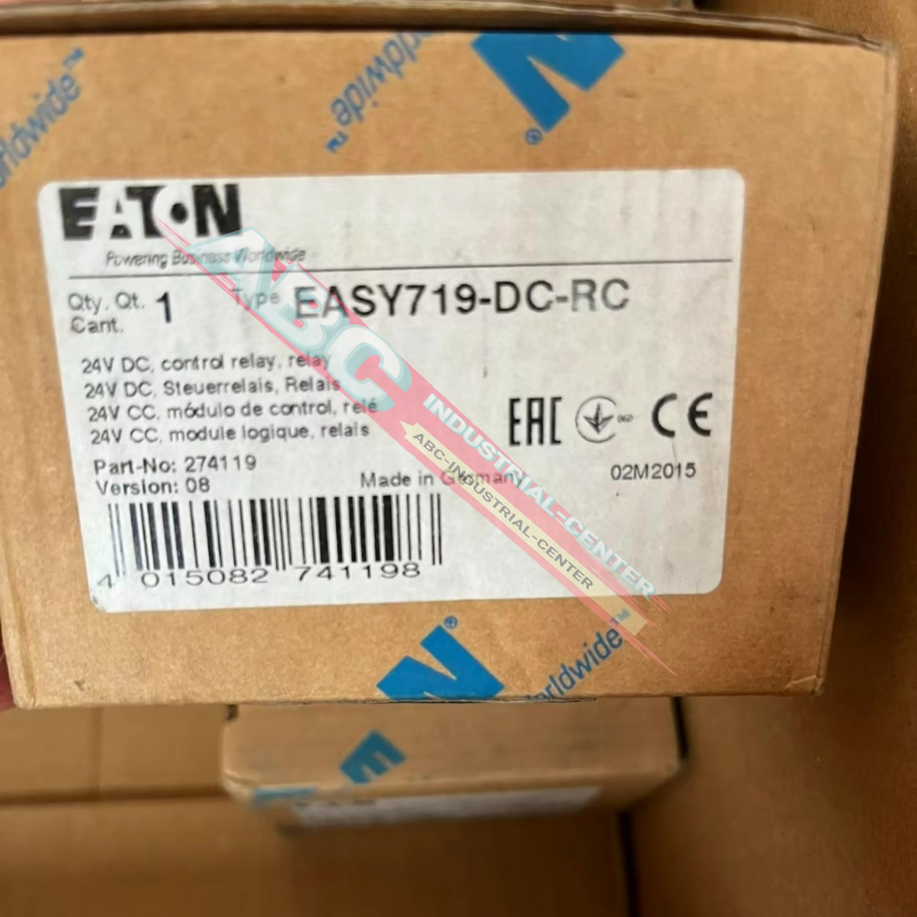 New in box EASY719-DC-RC ESR5-NO-31-24VAC-DC Safety Relay
New in box EASY719-DC-RC ESR5-NO-31-24VAC-DC Safety Relay