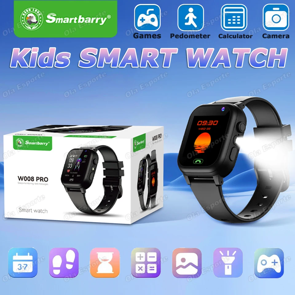 НОВЫЕ умные часы для детей с сенсорным экраном, функцией SOS-вызова, управлением камерой, фонариком, мониторингом сна, детские смарт-часы для мальчиков и девочек, подарки
НОВЫЕ умные часы для детей с сенсорным экраном, функцией SOS-вызова, управлением камерой, фонариком, мониторингом сна, детские смарт-часы для мальчиков и девочек, подарки