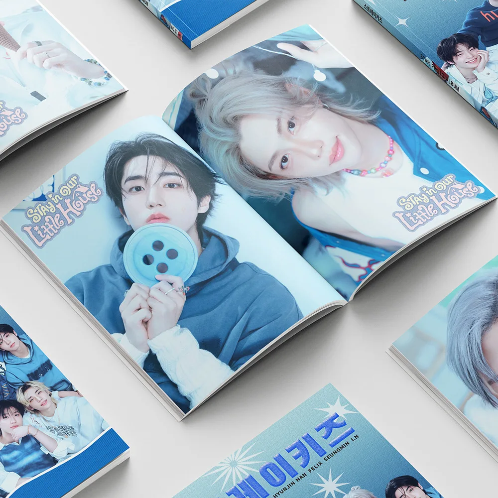 80P high-definition celebrity photo album, Stray Kids music group SKZoo fan commemorative album gift
80P high-definition celebrity photo album, Stray Kids music group SKZoo fan commemorative album gift