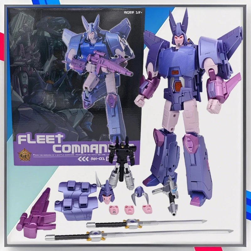 MH-01 Hurricane MHz Toys Transformation MH01 Cyclonus Hurricane KO FT-29 Action Figure Figure Model Gift Toys
MH-01 Hurricane MHz Toys Transformation MH01 Cyclonus Hurricane KO FT-29 Action Figure Figure Model Gift Toys