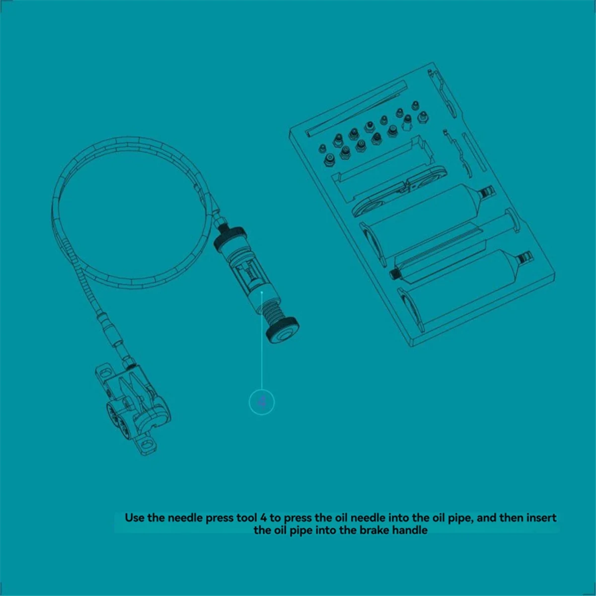 N17R Hydraulic Disc Brake Bleed Exhaust Repair Tool Kit Set Professional Universal for E Bike Bicycle Autobike
N17R Hydraulic Disc Brake Bleed Exhaust Repair Tool Kit Set Professional Universal for E Bike Bicycle Autobike