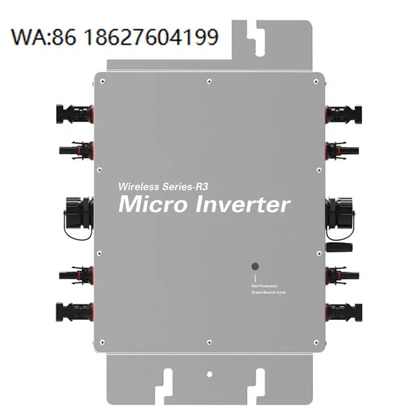Aluminum Alloy Solar Micro Inverter 1200W On Grid IP65 Waterproof 4-Channel MPPT PV Equipment
Aluminum Alloy Solar Micro Inverter 1200W On Grid IP65 Waterproof 4-Channel MPPT PV Equipment