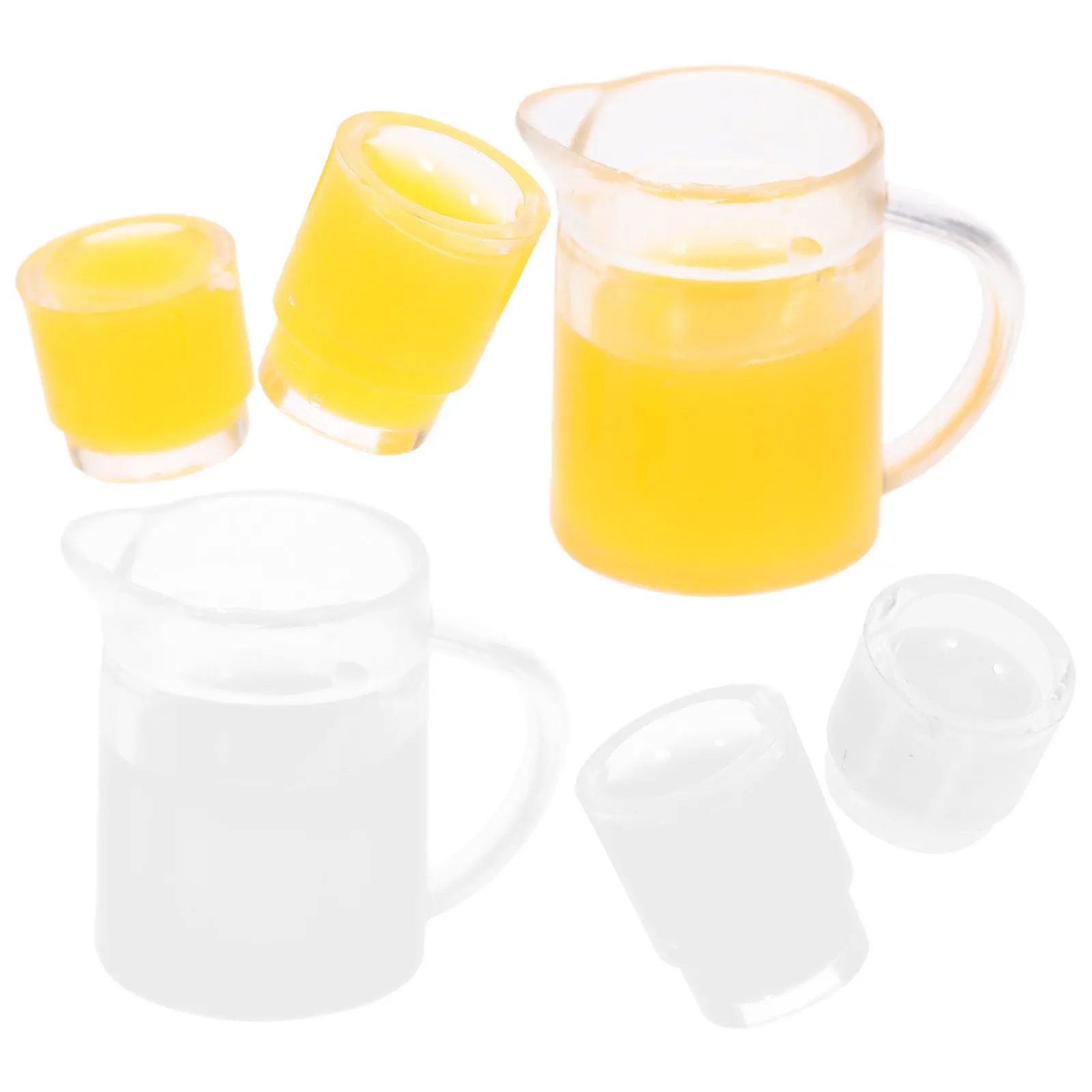2Sets Mini Milk Orange Juice Set Miniature Kitchen Accessories Mini Cup Pitcher Kit Dollhouse Scene Props Home Decor
2Sets Mini Milk Orange Juice Set Miniature Kitchen Accessories Mini Cup Pitcher Kit Dollhouse Scene Props Home Decor
