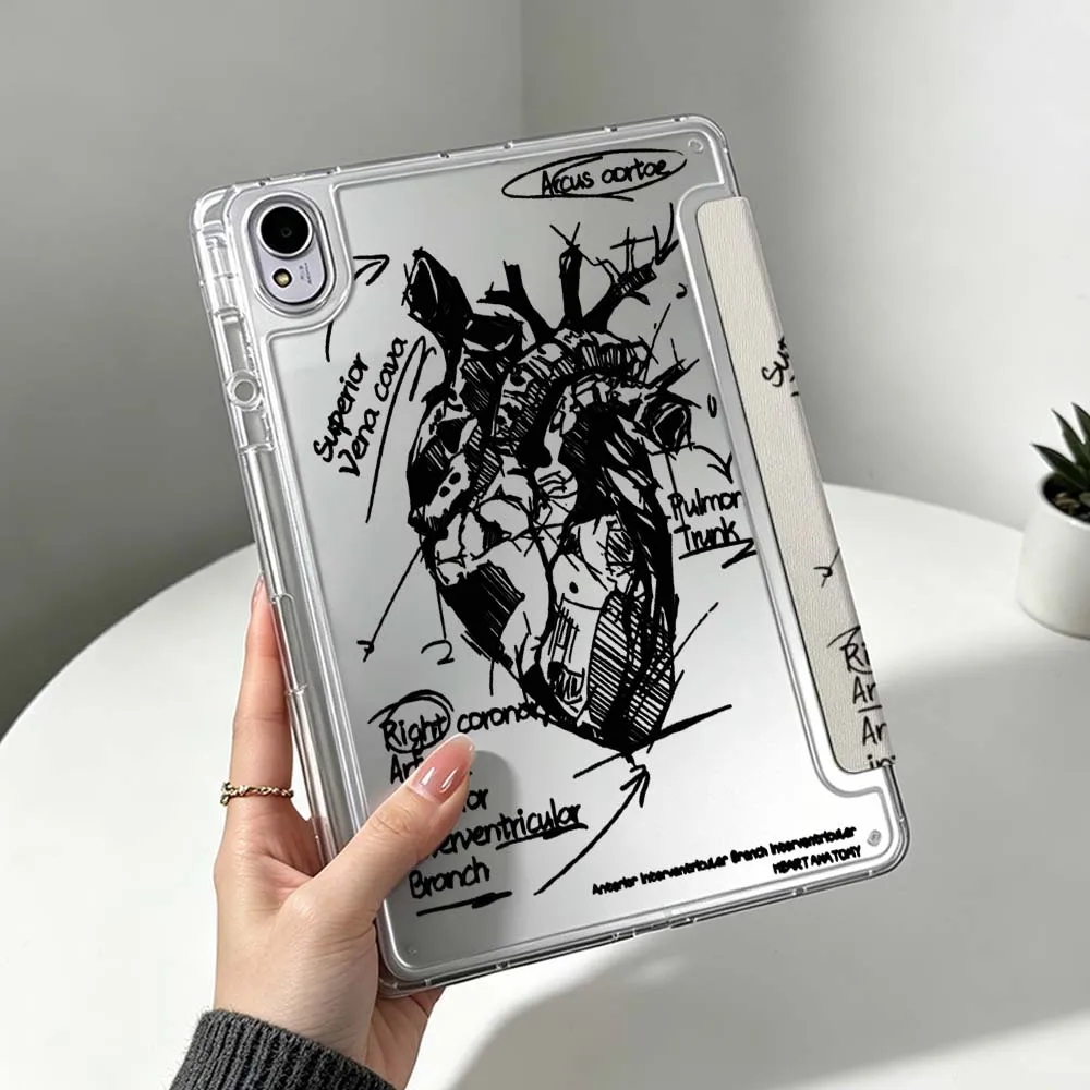 Anatomical Heart Design Soft For Huawei MatePad Pro SE Air 12X Honor Pad 9 V9 GT X9a X9 Foldable 3Y Tablet Case
Anatomical Heart Design Soft For Huawei MatePad Pro SE Air 12X Honor Pad 9 V9 GT X9a X9 Foldable 3Y Tablet Case