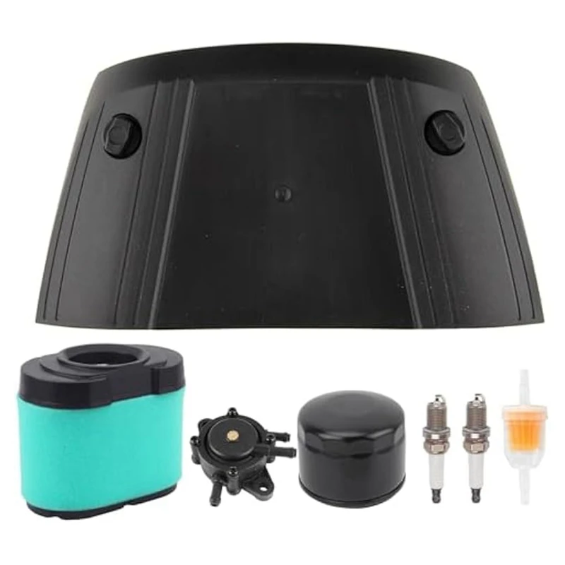 795120 Air Cleaner Cover&792105 Air Filter&Oil Filter For Briggs & Stratton 407000 40H000 Model Engines Replace 792289
795120 Air Cleaner Cover&792105 Air Filter&Oil Filter For Briggs & Stratton 407000 40H000 Model Engines Replace 792289
