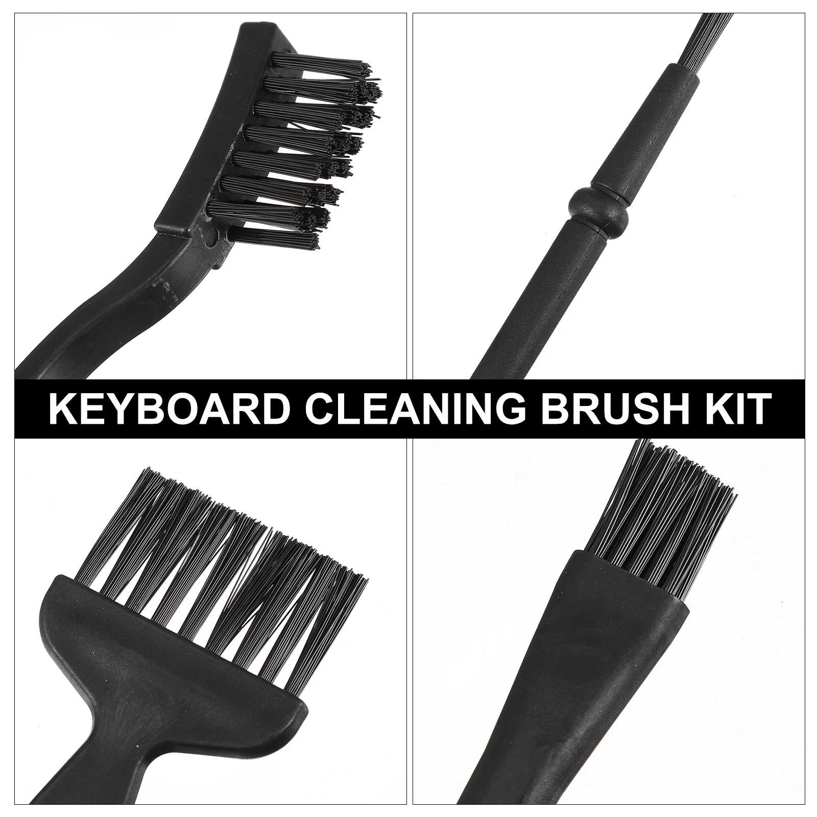 6pcs Anti Static Cleaning Brush Kit for Keyboard Fan Computer PVC Portable Dust Tools Tweezers Camera Maintenance
6pcs Anti Static Cleaning Brush Kit for Keyboard Fan Computer PVC Portable Dust Tools Tweezers Camera Maintenance