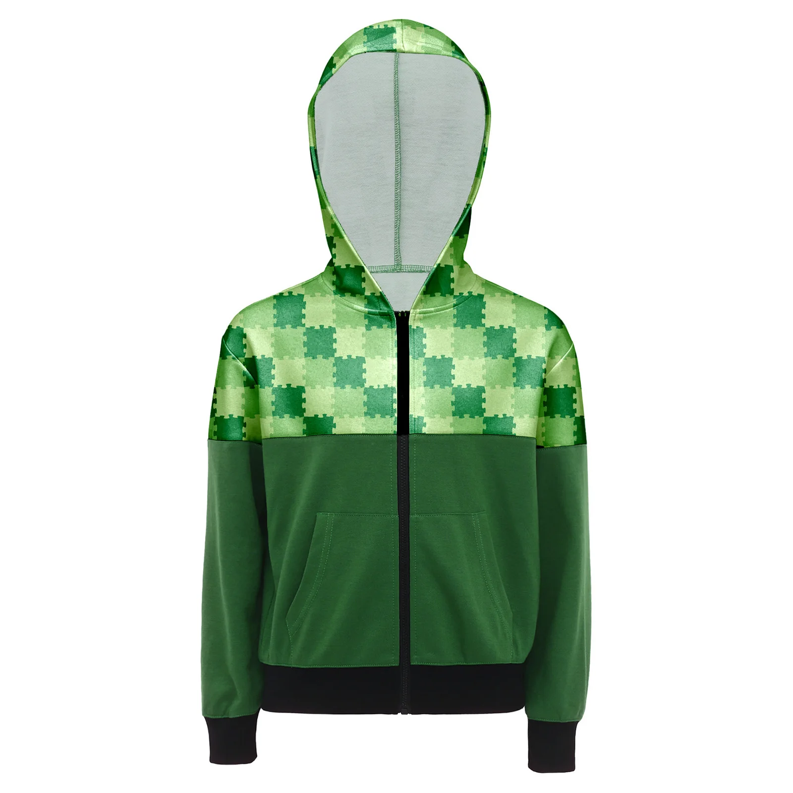 Kids Plaid Zip Up Hoodie Long Sleeve Jacket with Pockets Breathable Lightweight for Cosplay Theme Party Gaming Sports Streetwear
Kids Plaid Zip Up Hoodie Long Sleeve Jacket with Pockets Breathable Lightweight for Cosplay Theme Party Gaming Sports Streetwear