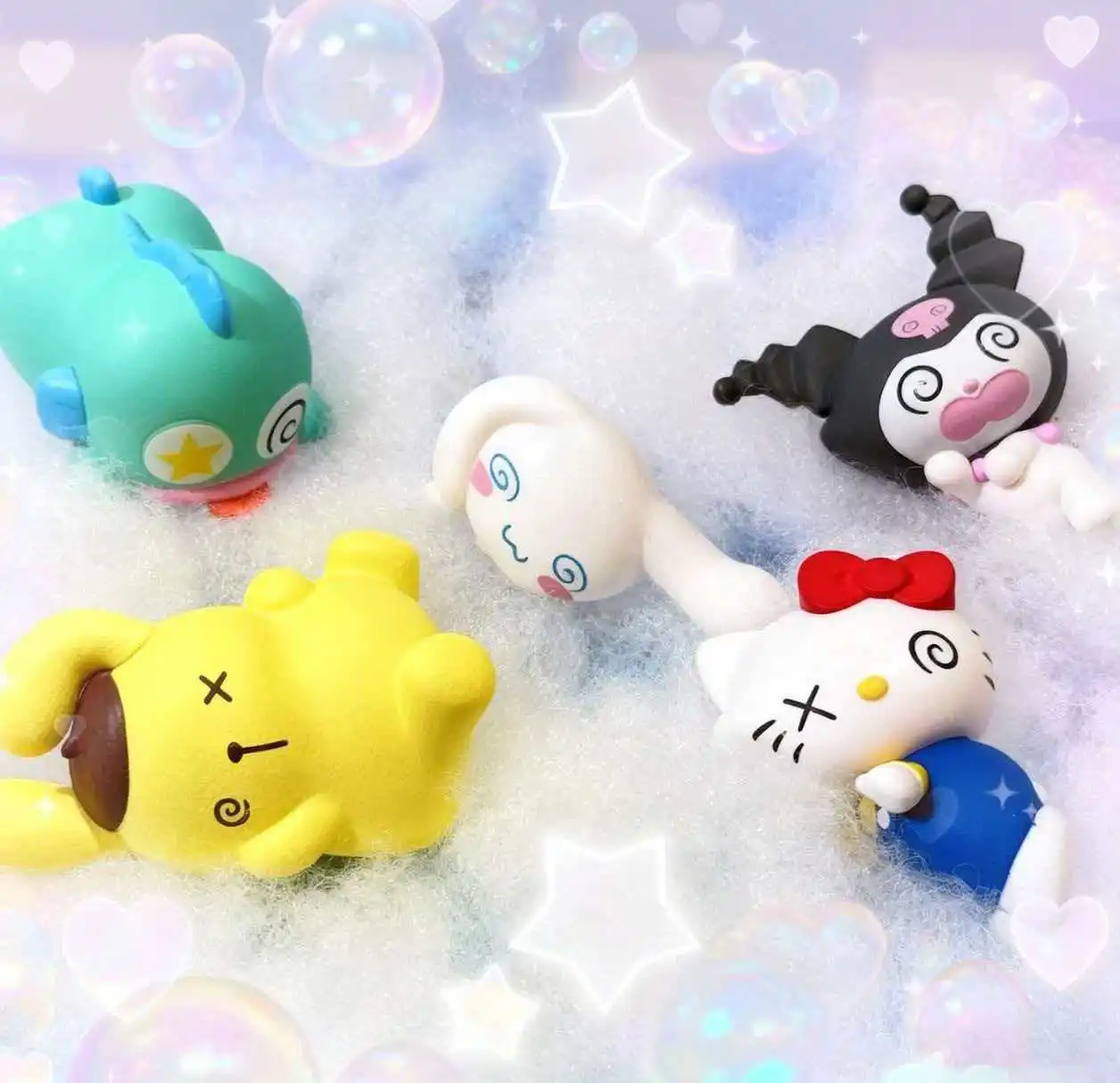 New Product In Stock Kt Cat Kuromi Character Fainting Design Blind Box Figurine Desktop Ornament As A Holiday Surprise Gift
New Product In Stock Kt Cat Kuromi Character Fainting Design Blind Box Figurine Desktop Ornament As A Holiday Surprise Gift