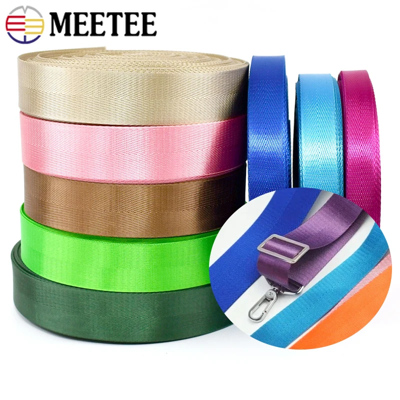 10Meters 20-50mm Nylon Webbing Tape for Bag Straps Belts Backpacks DIY Handbag Sewing Accessories Bias Binding Ribbon Fabric
10Meters 20-50mm Nylon Webbing Tape for Bag Straps Belts Backpacks DIY Handbag Sewing Accessories Bias Binding Ribbon Fabric