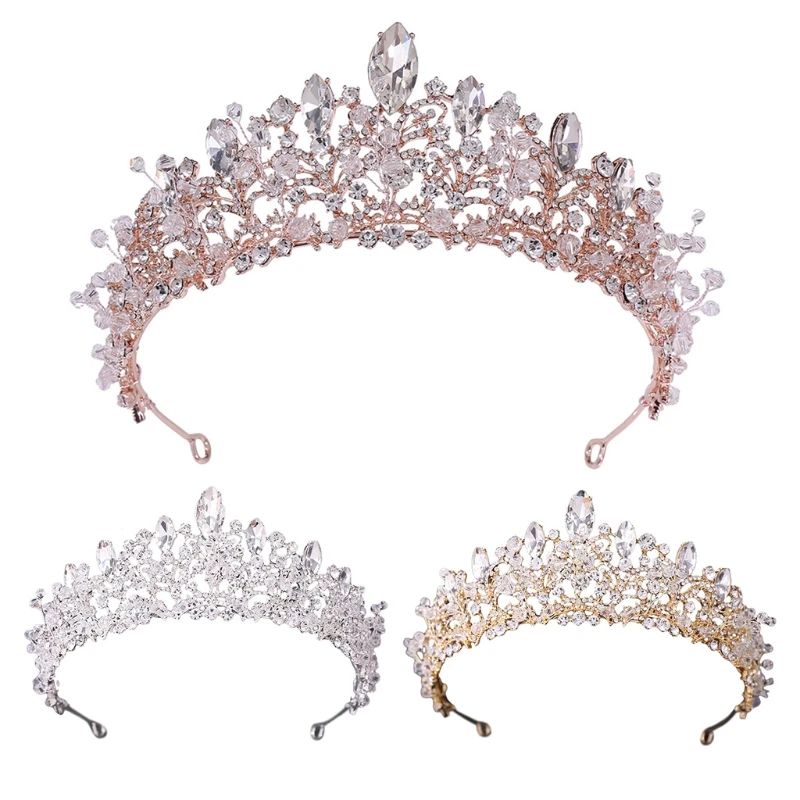 Baroque Luxury Royal Faux Crystal Glitter for Rhinestone Wedding Bridal Princess Headpiece Prom Birthday Party N0HE
Baroque Luxury Royal Faux Crystal Glitter for Rhinestone Wedding Bridal Princess Headpiece Prom Birthday Party N0HE
