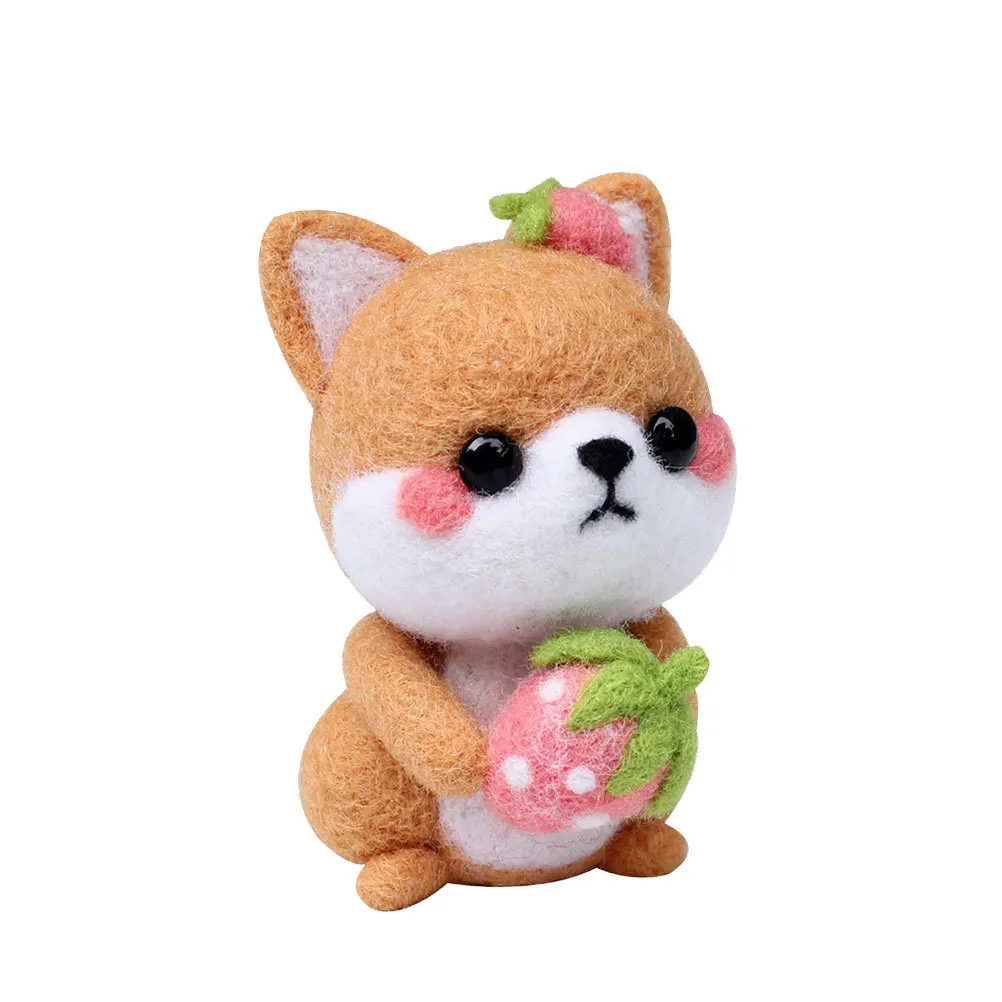 DIY Needle Felting Kit Wool Felt Material Set Cartoon Sitting Dog Easy Steps Instructions Tool Fun Home
DIY Needle Felting Kit Wool Felt Material Set Cartoon Sitting Dog Easy Steps Instructions Tool Fun Home