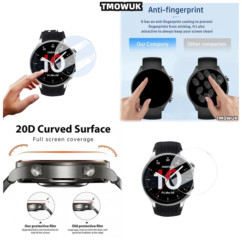For Oneplus Watch 2R Screen Protector Film Tempered Glass Anti - Scratch HD Clear
For Oneplus Watch 2R Screen Protector Film Tempered Glass Anti - Scratch HD Clear
