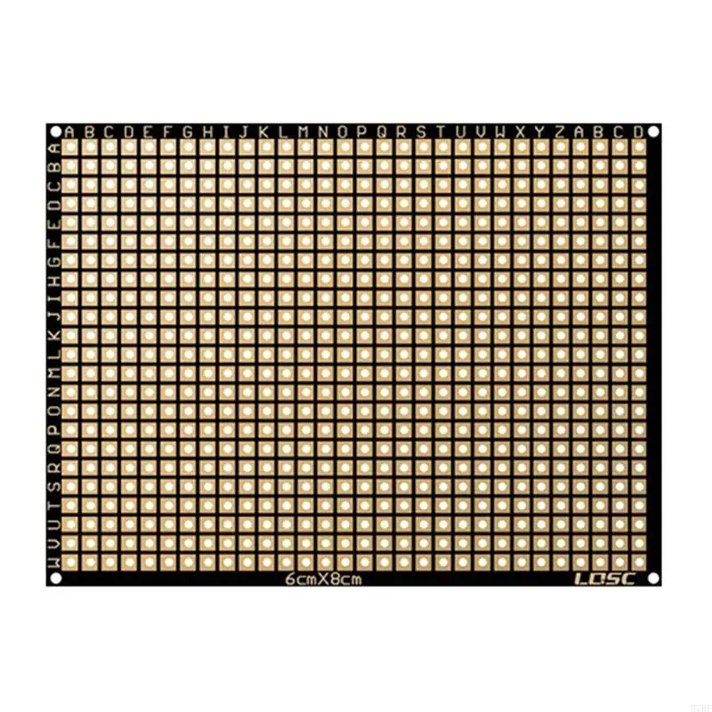 M7be Stripboard 6x8 см платы CopperScircuit Double Sided PCB FR4 Макета 2,54 шаг для DIY -пайки Электронный эксперимент
M7be Stripboard 6x8 см платы CopperScircuit Double Sided PCB FR4 Макета 2,54 шаг для DIY -пайки Электронный эксперимент