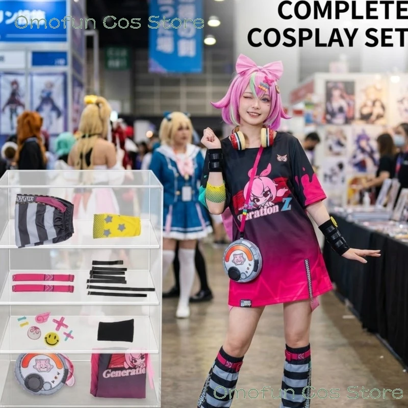 Game NTE Neverness to Everness Haniel Cosplay Cresswell Costume Pink Cute Women Tshirts Socks Bag Halloween Roleplay Anime
Game NTE Neverness to Everness Haniel Cosplay Cresswell Costume Pink Cute Women Tshirts Socks Bag Halloween Roleplay Anime