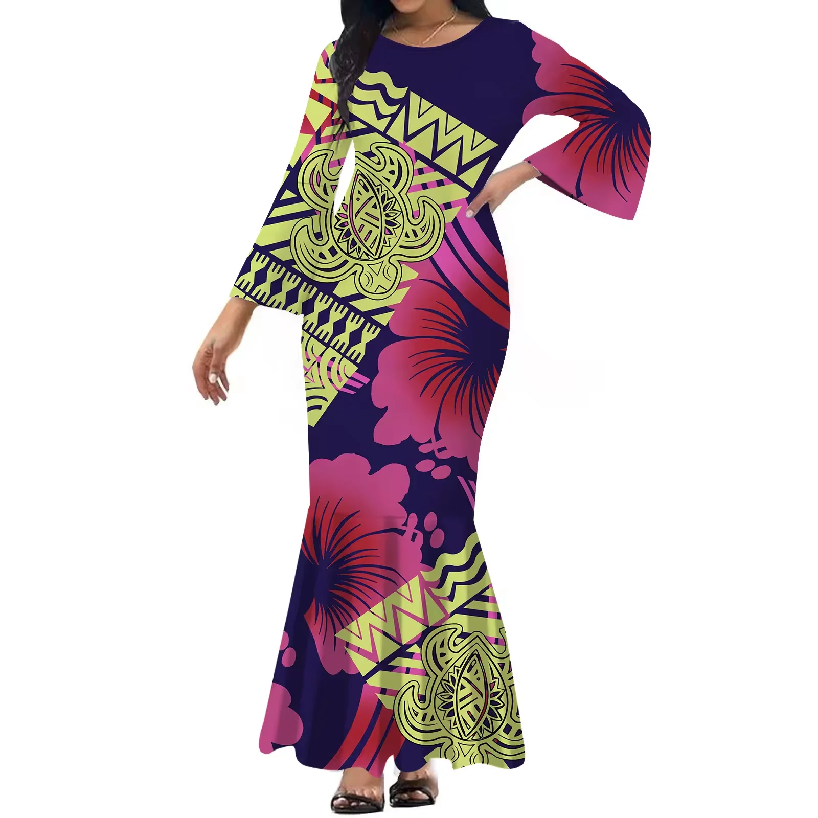 Fashion Polynesian Hawaii Puletasi 2 Piece Casual Off the Shoulder Dress Factory Outlet Large Size Frill Short Sleeve Dress
Fashion Polynesian Hawaii Puletasi 2 Piece Casual Off the Shoulder Dress Factory Outlet Large Size Frill Short Sleeve Dress