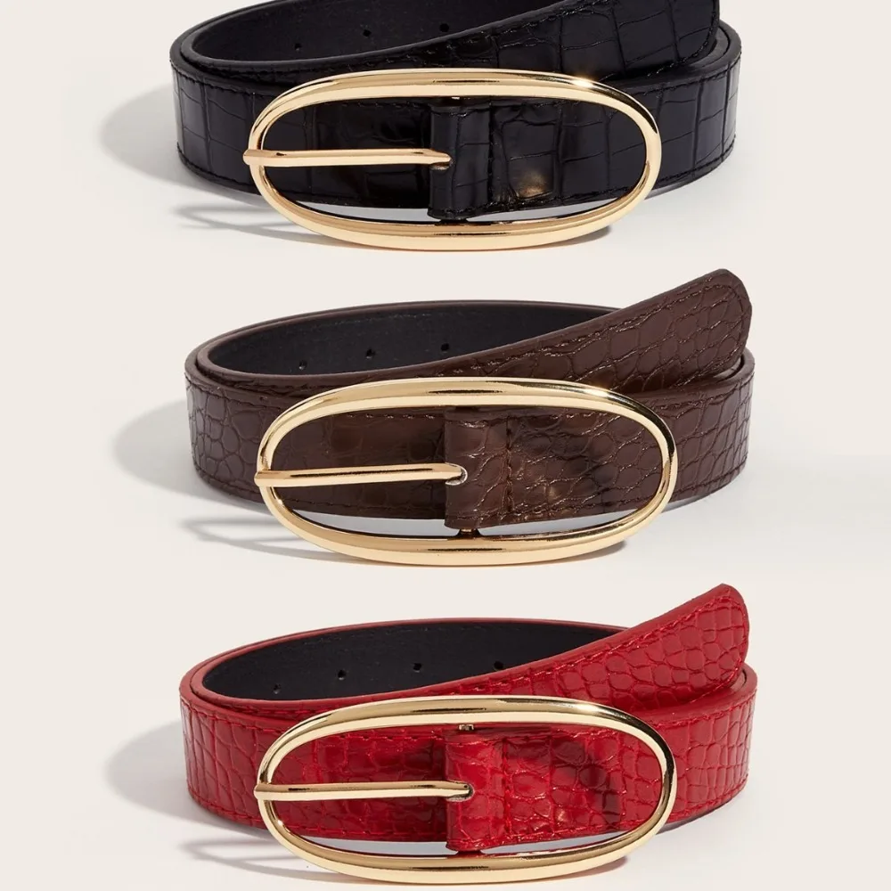 New PU Leather Waistband Luxury Casual Women's Belt Versatile Simple Clothe Accessories Dresses
New PU Leather Waistband Luxury Casual Women's Belt Versatile Simple Clothe Accessories Dresses