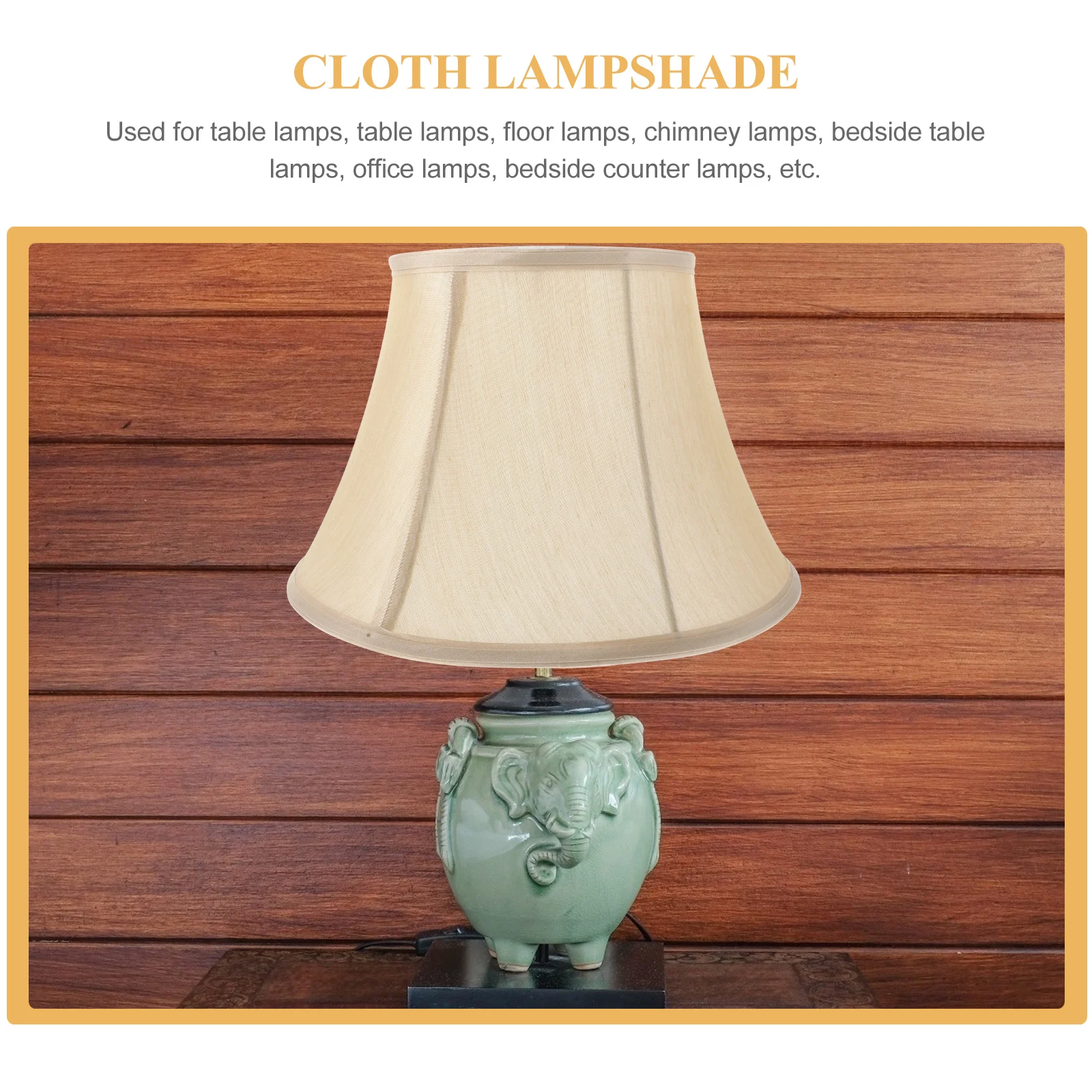 1Pcs Cloth Lampshade Fabric Beige Durable Lamp Cover Soft Light for Floor Table Bedside Lamps Cloth Lampshade Lamp Cover
1Pcs Cloth Lampshade Fabric Beige Durable Lamp Cover Soft Light for Floor Table Bedside Lamps Cloth Lampshade Lamp Cover