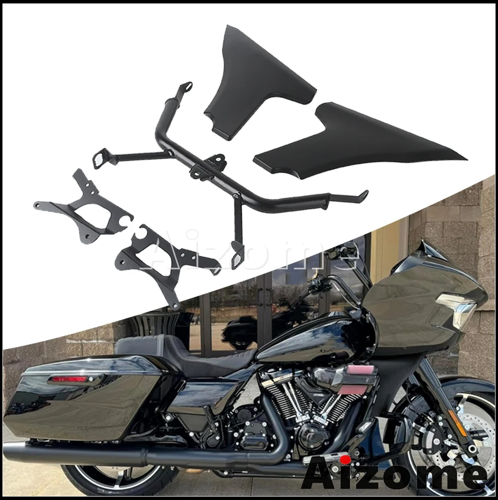 For Harley Touring CVO Road Glide ST FLTRXSTSE FLTRXSE 2023 2024 Motorcycle Side Fairing Wind Deflector Bracket Support Kits
For Harley Touring CVO Road Glide ST FLTRXSTSE FLTRXSE 2023 2024 Motorcycle Side Fairing Wind Deflector Bracket Support Kits