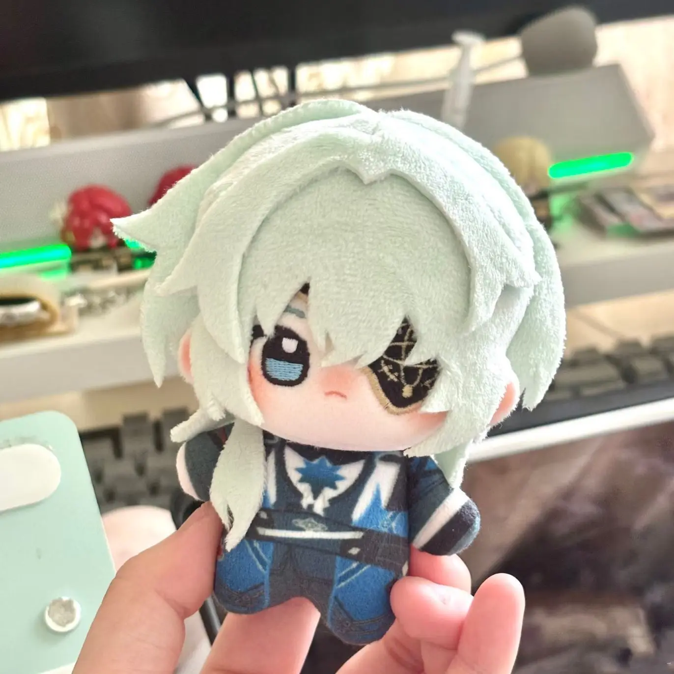 10cm Game Anime Anaxa Cosplay Plush Toy Honkai Star Rail Anaxagoras Character Cute Soft Stuffed Doll
10cm Game Anime Anaxa Cosplay Plush Toy Honkai Star Rail Anaxagoras Character Cute Soft Stuffed Doll