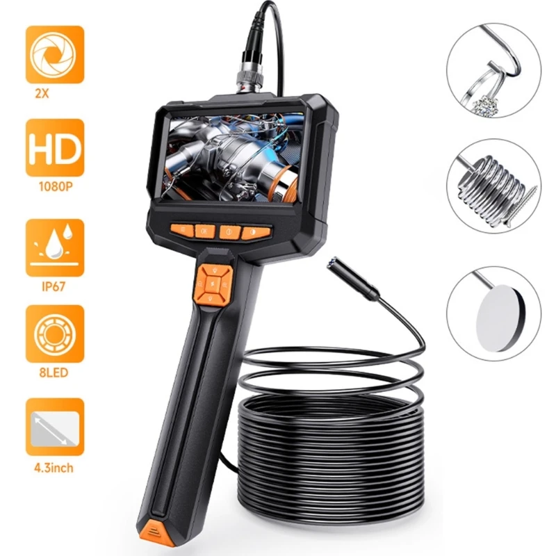 D0UC Industrial Endoscope 100w Pixel Inspection Camera Rigid Cable Hook Magnets Included
D0UC Industrial Endoscope 100w Pixel Inspection Camera Rigid Cable Hook Magnets Included