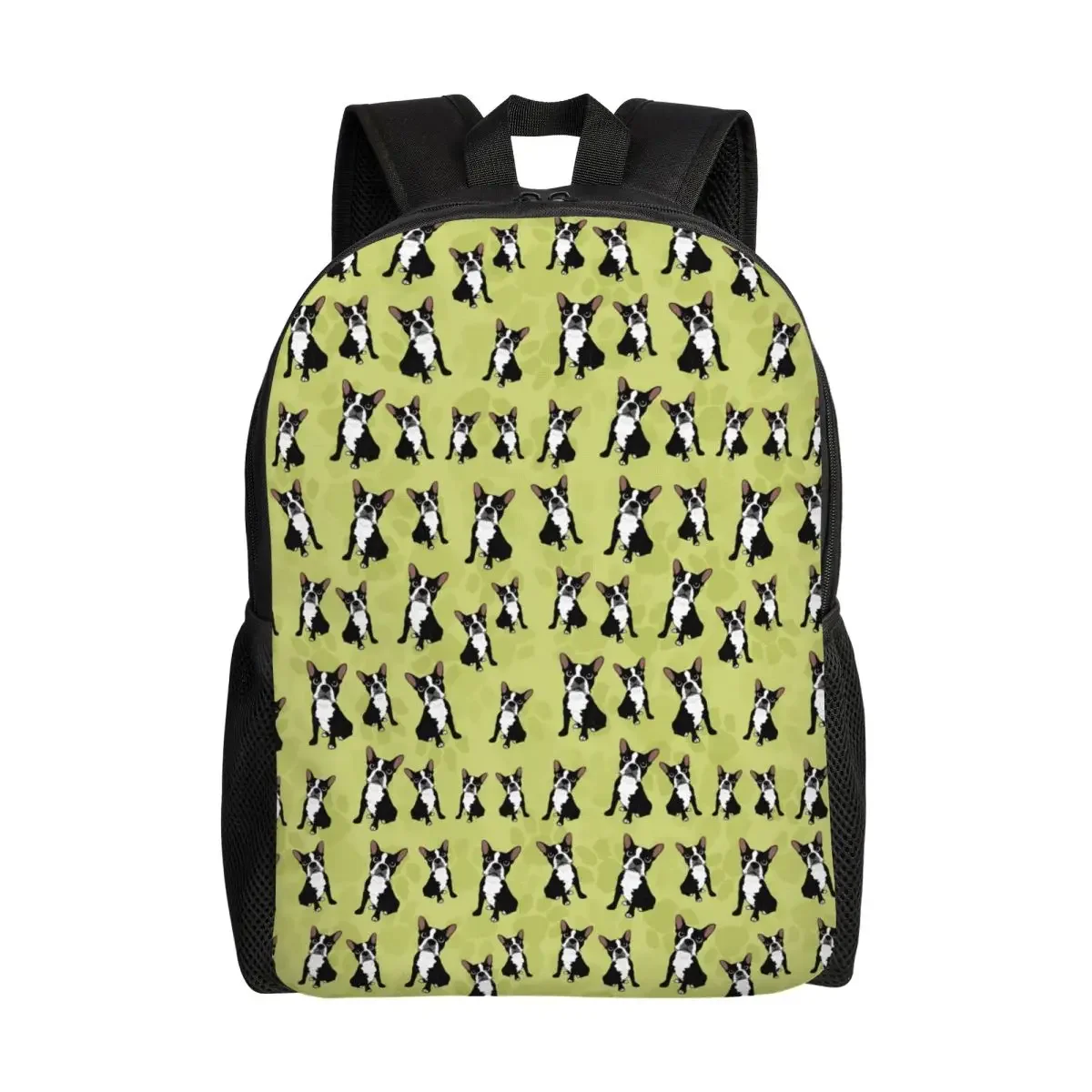Customized Boston Terrier Pattern Backpack Men Women Fashion Bookbag for School College Bags
Customized Boston Terrier Pattern Backpack Men Women Fashion Bookbag for School College Bags