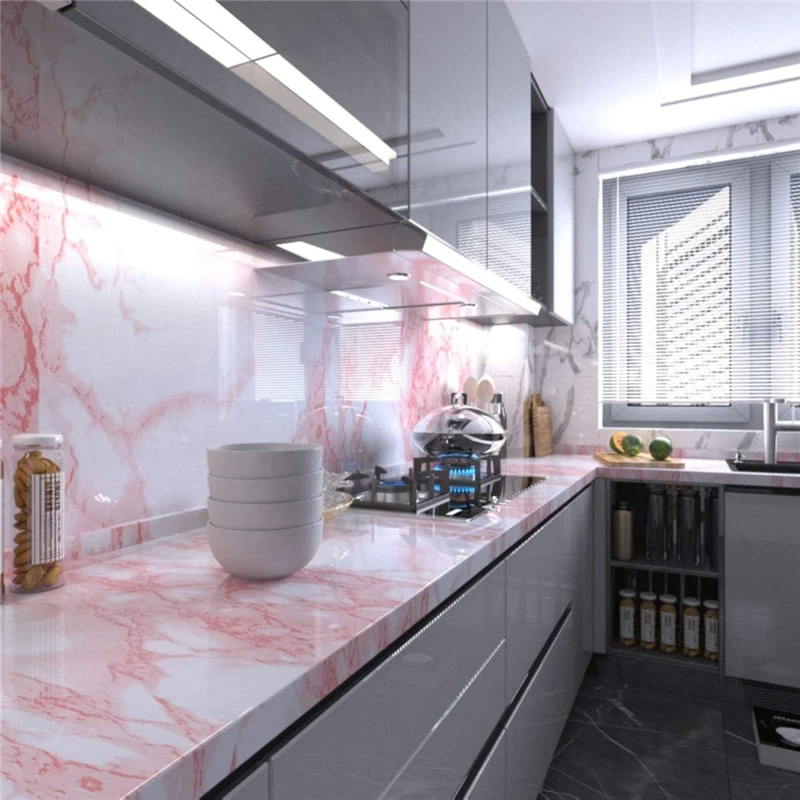 Pink Marble Kitchen Oil-Proof Sticker Waterproof Self-Adhesive Wallpaper Renovation Home Decoration Aluminum Foil Wall Sticker
Pink Marble Kitchen Oil-Proof Sticker Waterproof Self-Adhesive Wallpaper Renovation Home Decoration Aluminum Foil Wall Sticker