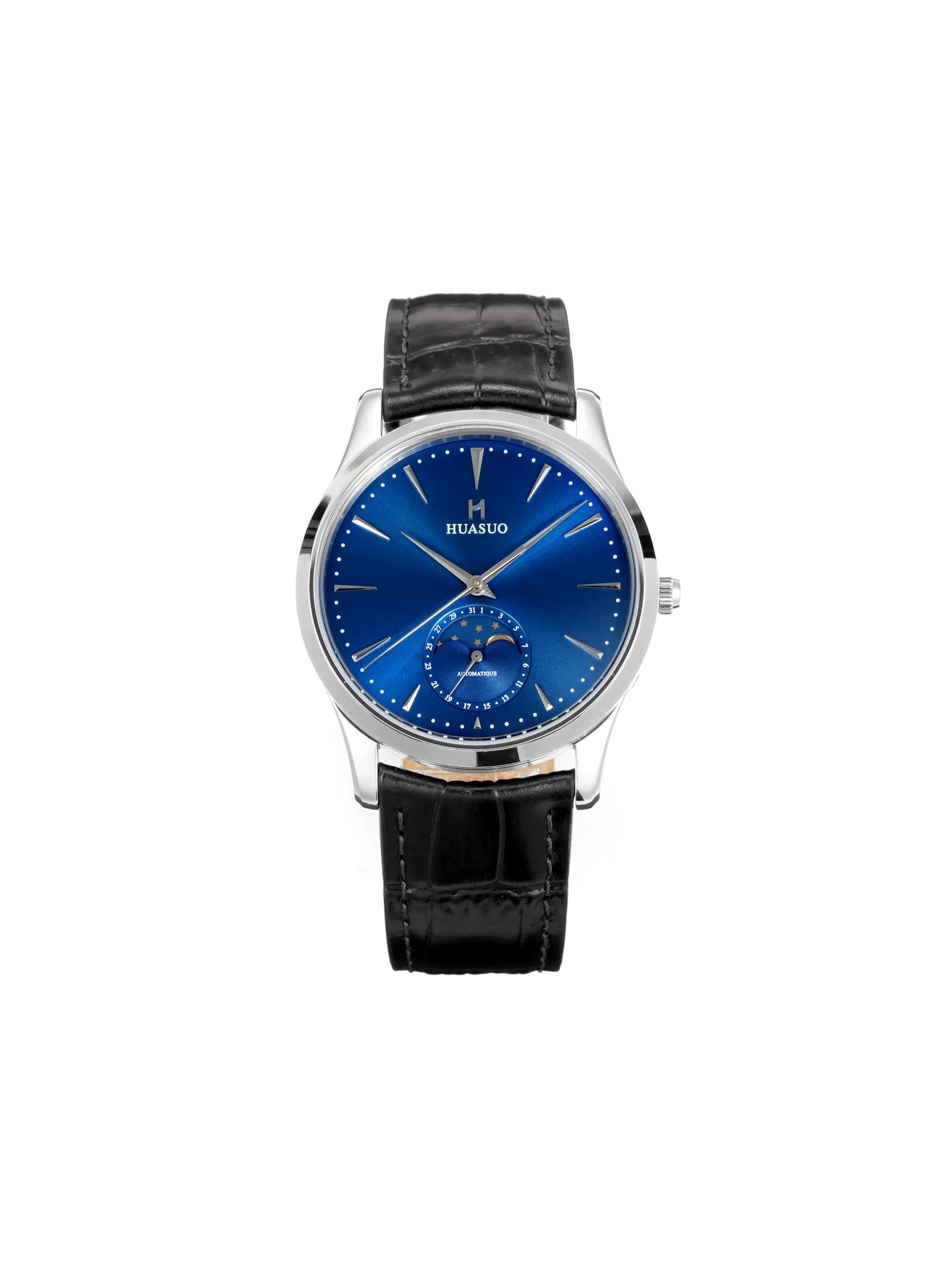 Hua Suo's 2026 New True Moon Phase Automatic Mechanical Watch Is A Model of Ultra-thin and Atmospheric Light Luxury Style
Hua Suo's 2026 New True Moon Phase Automatic Mechanical Watch Is A Model of Ultra-thin and Atmospheric Light Luxury Style
