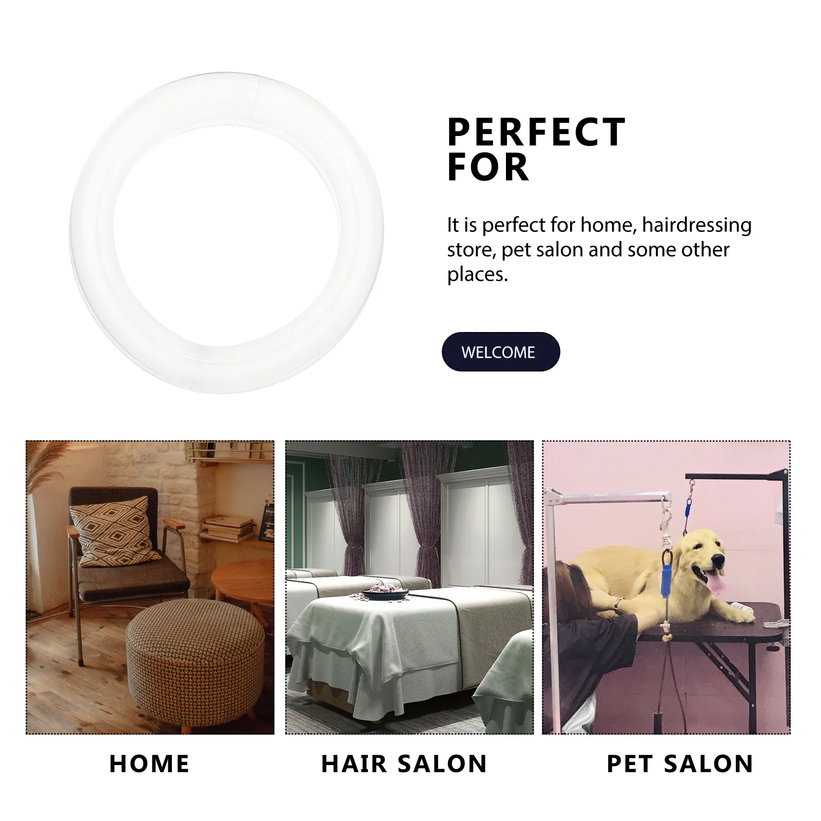 6Pcs Pet Scissors Finger Rings Silicone Protective Ring Comfortable Supple Anti-Skid Finger Protector Hairdressing Tool
6Pcs Pet Scissors Finger Rings Silicone Protective Ring Comfortable Supple Anti-Skid Finger Protector Hairdressing Tool