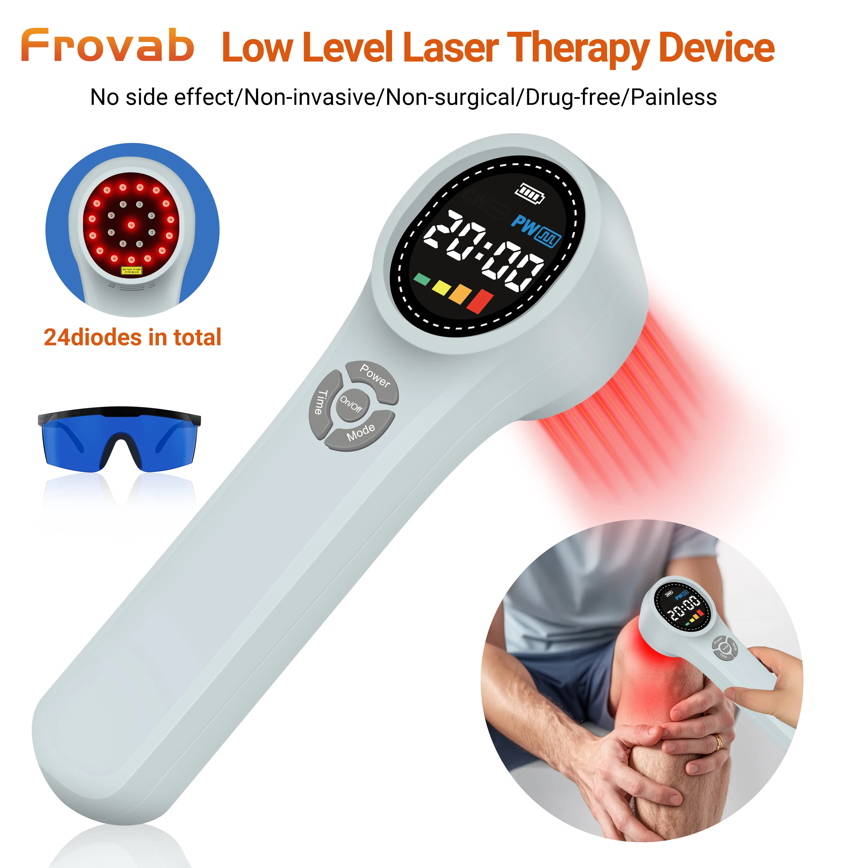ZJZK Class 4 Laser Medical Grade Device Red Light Therapy for Body Pain Inflammation Relief People&Pets 1760mW at Home
ZJZK Class 4 Laser Medical Grade Device Red Light Therapy for Body Pain Inflammation Relief People&Pets 1760mW at Home