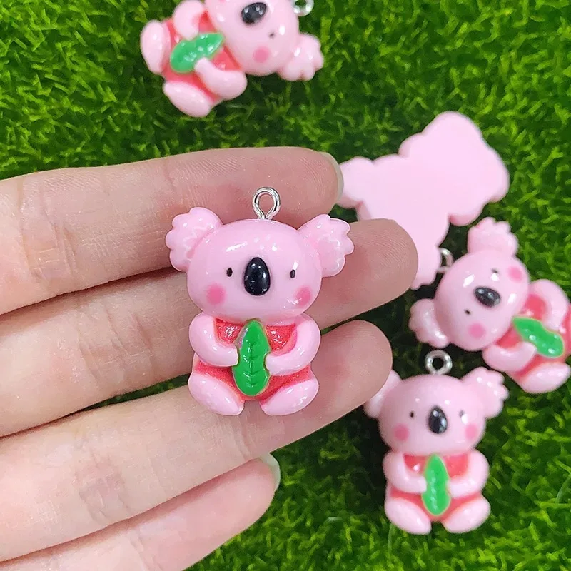10Pcs Cute Koala Charms Cartoon Animal Resin Pendant For Making Diy Necklace Earrings Keychain Handmade Accessories Supplies
10Pcs Cute Koala Charms Cartoon Animal Resin Pendant For Making Diy Necklace Earrings Keychain Handmade Accessories Supplies