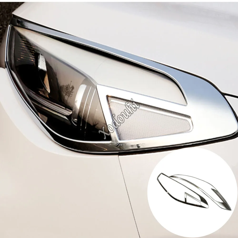 For Hyundai Tucson 2015 2016 2017 2018 Car Front Head Light Lamp Hood Molding Frame Stick ABS Chrome Cover Trim Eyebrow 2PCs
For Hyundai Tucson 2015 2016 2017 2018 Car Front Head Light Lamp Hood Molding Frame Stick ABS Chrome Cover Trim Eyebrow 2PCs