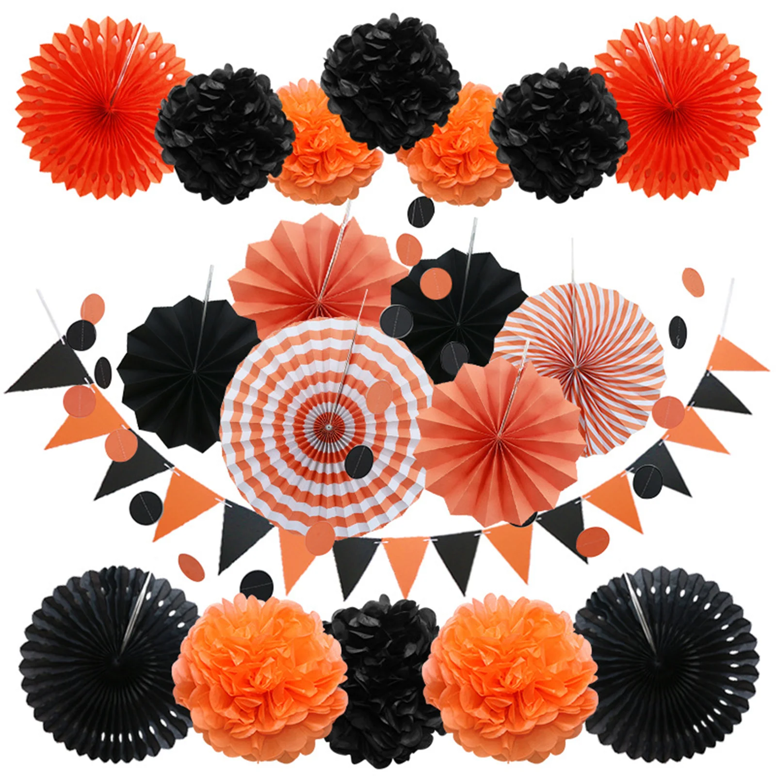 Premium Paper Fan Decoration Set Halloween Hanging Banner Festive for Home Wedding Kids Reusable Spooky 3D Ghost 
Premium Paper Fan Decoration Set Halloween Hanging Banner Festive for Home Wedding Kids Reusable Spooky 3D Ghost