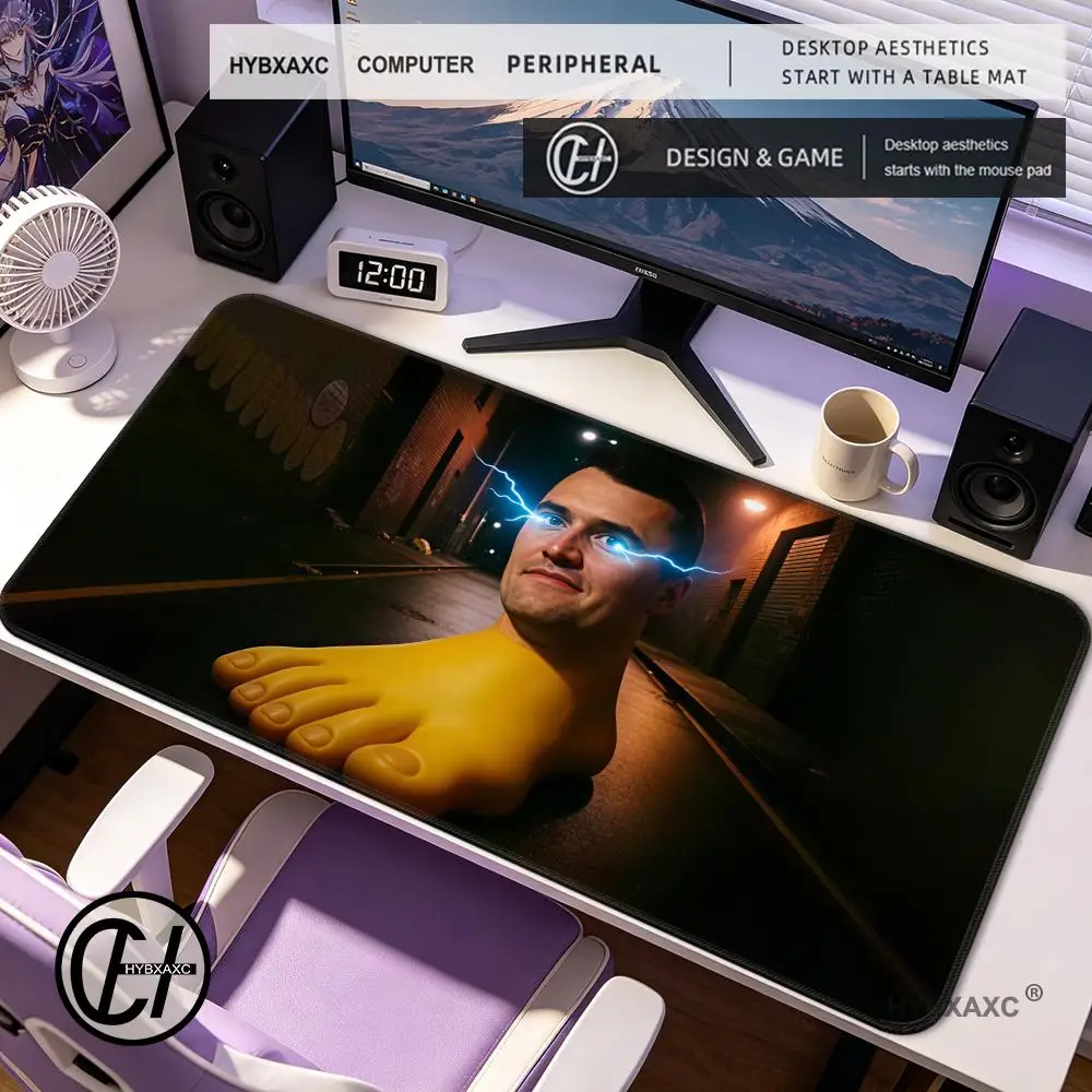 Charlie K-Kirk Mouse Pad Computer Laptop Rubber Non-slip Mouse Mat Mousepad Gamers Decoracion Desk Mat
Charlie K-Kirk Mouse Pad Computer Laptop Rubber Non-slip Mouse Mat Mousepad Gamers Decoracion Desk Mat