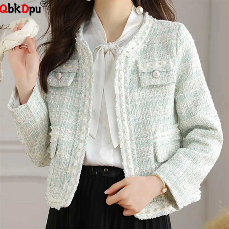 Women Elegant Loose Outerwears Korean Fashion Single Breasted O-neck Jackets Tops Spring Fall Long Sleeve Chaquetas Blusas New
Women Elegant Loose Outerwears Korean Fashion Single Breasted O-neck Jackets Tops Spring Fall Long Sleeve Chaquetas Blusas New