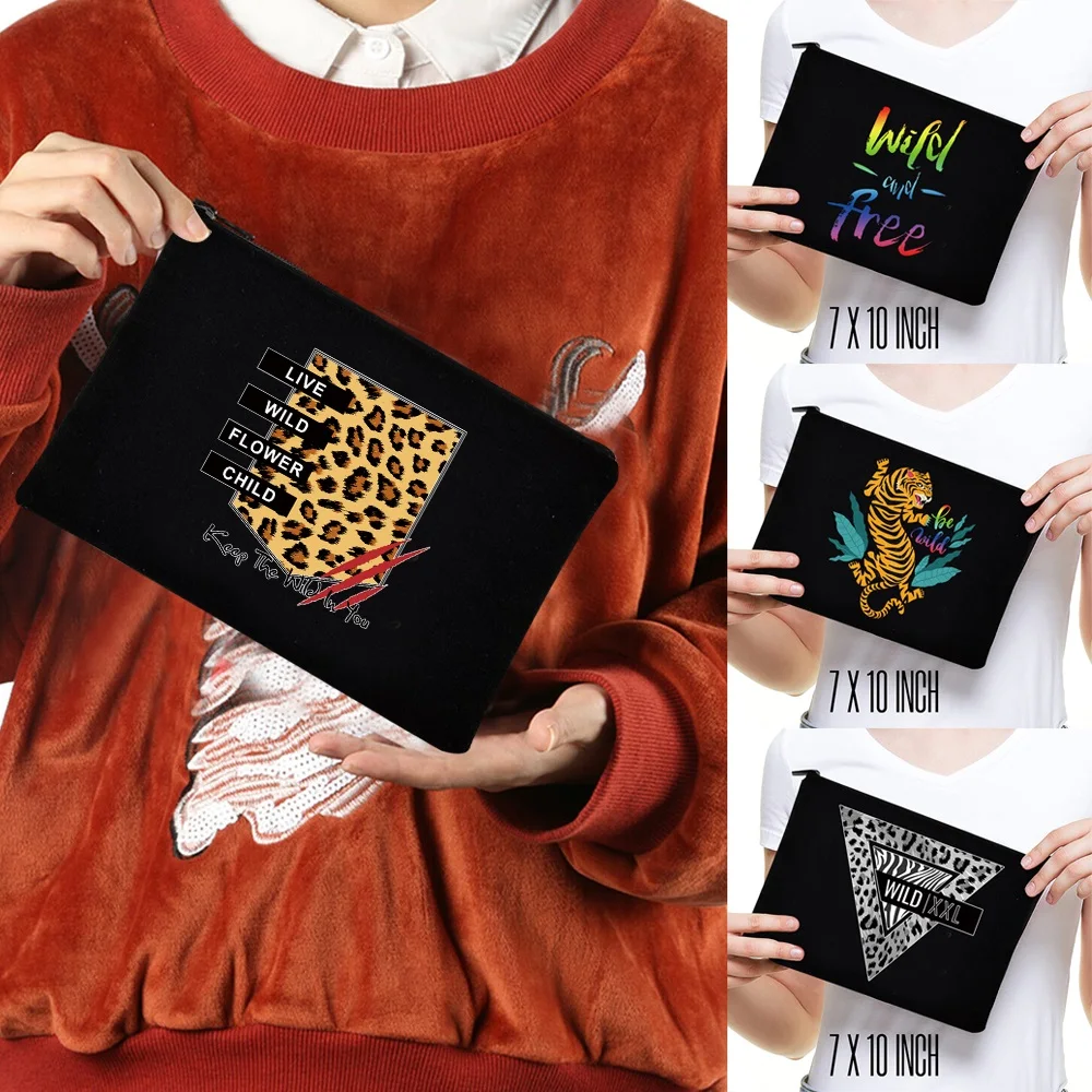Cosmetic Bags Women Beach Holiday Travel Wild Pattern Zipper Makeup Bag Pouch Travel Toiletry Organizer Party Make Up Bag
Cosmetic Bags Women Beach Holiday Travel Wild Pattern Zipper Makeup Bag Pouch Travel Toiletry Organizer Party Make Up Bag