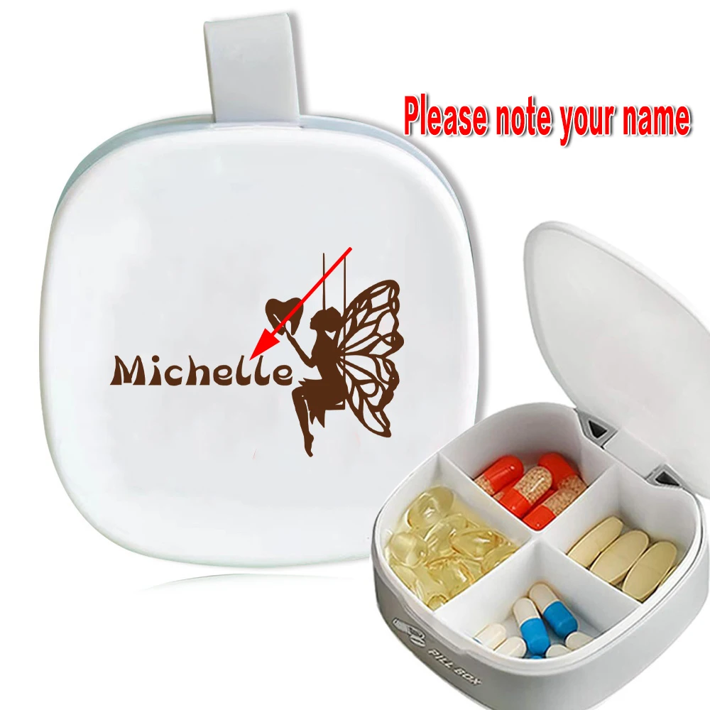 Customized Name Pill Box Organizer Compact Storage Medicine Holder Leakproof Durable Travel Case Personalized Pattern Design DIY
Customized Name Pill Box Organizer Compact Storage Medicine Holder Leakproof Durable Travel Case Personalized Pattern Design DIY