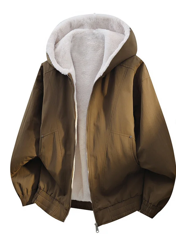 Мужская хлопковая куртка в стиле ретро в американском стиле с капюшоном в стиле горного орла, теплая зимняя куртка на подкладке из искусственного меха
Мужская хлопковая куртка в стиле ретро в американском стиле с капюшоном в стиле горного орла, теплая зимняя куртка на подкладке из искусственного меха