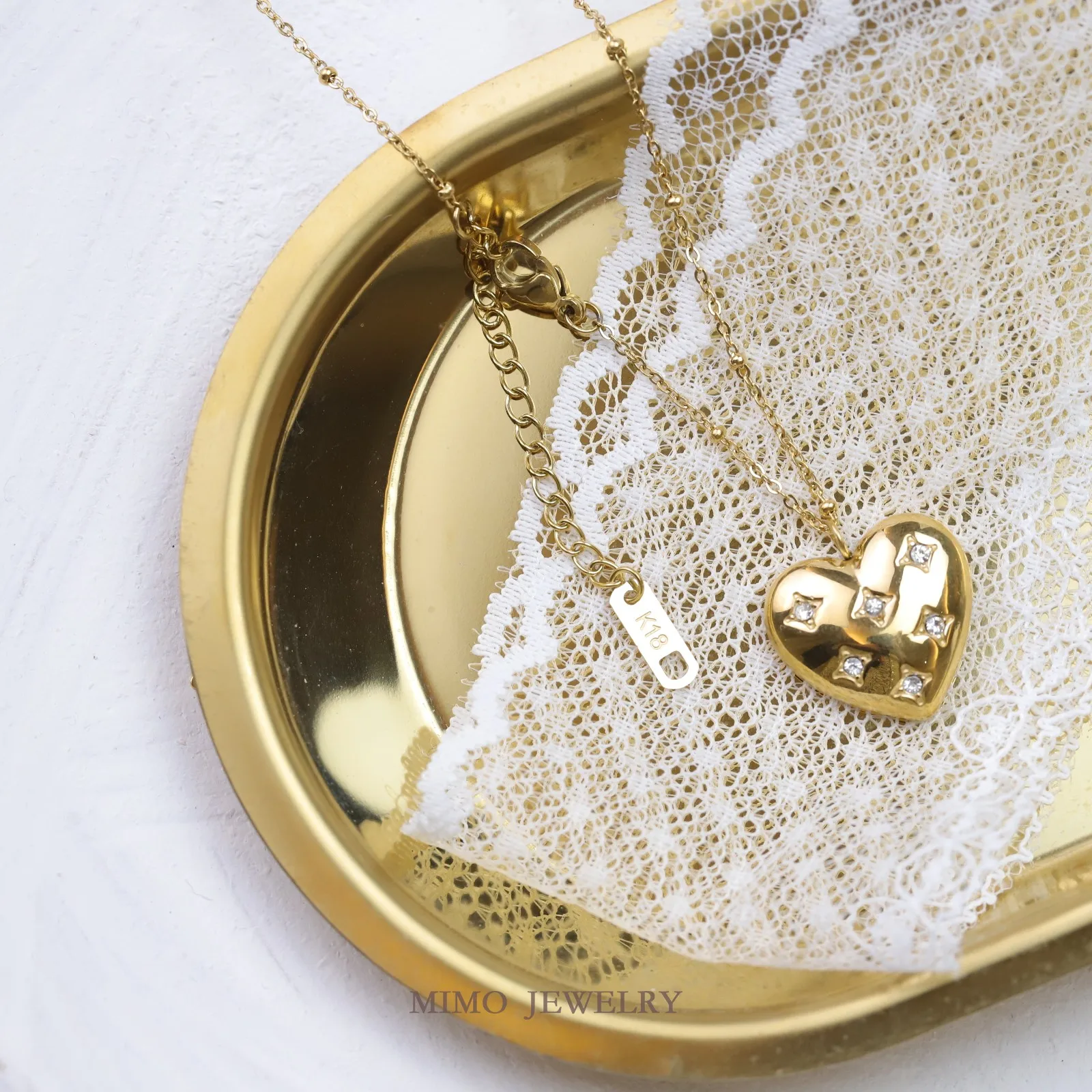 Инкрустированные цирконом в форме сердца, подвески в европейском и американском стиле, подвески, принадлежности для рукоделия, позолоченные аксессуары из нержавеющей стали
Инкрустированные цирконом в форме сердца, подвески в европейском и американском стиле, подвески, принадлежности для рукоделия, позолоченные аксессуары из нержавеющей стали