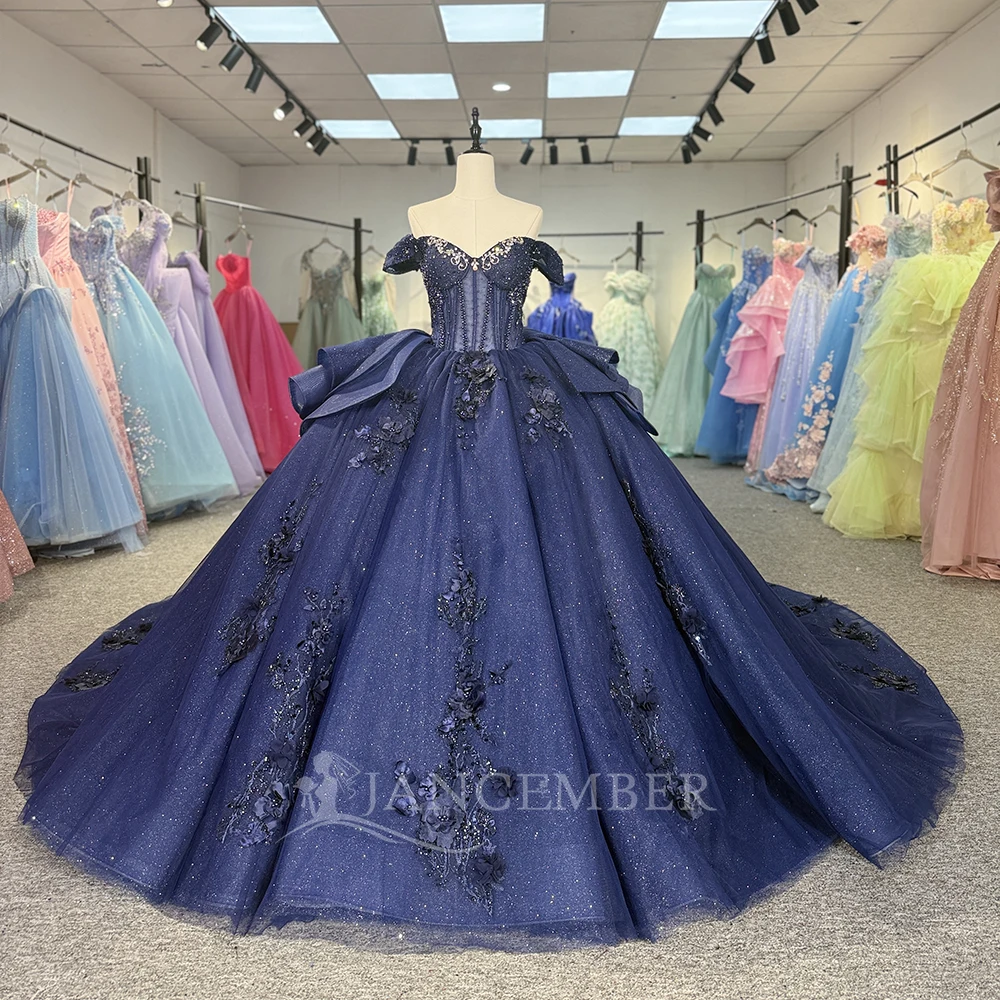 Blue Princess Sweet 16 Quinceanera Dresses Birthday Party Corset Gown Ball Gown Cap Sleeve Vestido De 15 Anos Customized
Blue Princess Sweet 16 Quinceanera Dresses Birthday Party Corset Gown Ball Gown Cap Sleeve Vestido De 15 Anos Customized