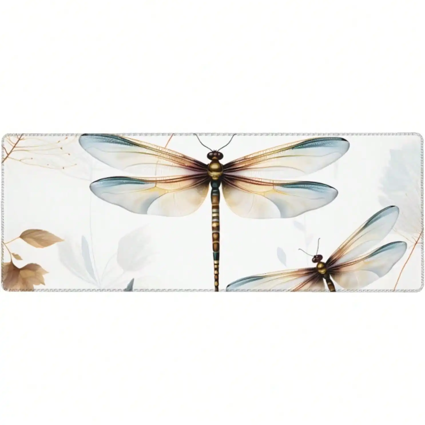 Dragonfly Leaves Gaming Mouse Pad Watercolor Large Mouse Mat With Non-Slip Base Stitched Edges Desk Pad Keyboard Mat For Office Home 11.8x31.5 Inch
Dragonfly Leaves Gaming Mouse Pad Watercolor Large Mouse Mat With Non-Slip Base Stitched Edges Desk Pad Keyboard Mat For Office Home 11.8x31.5 Inch