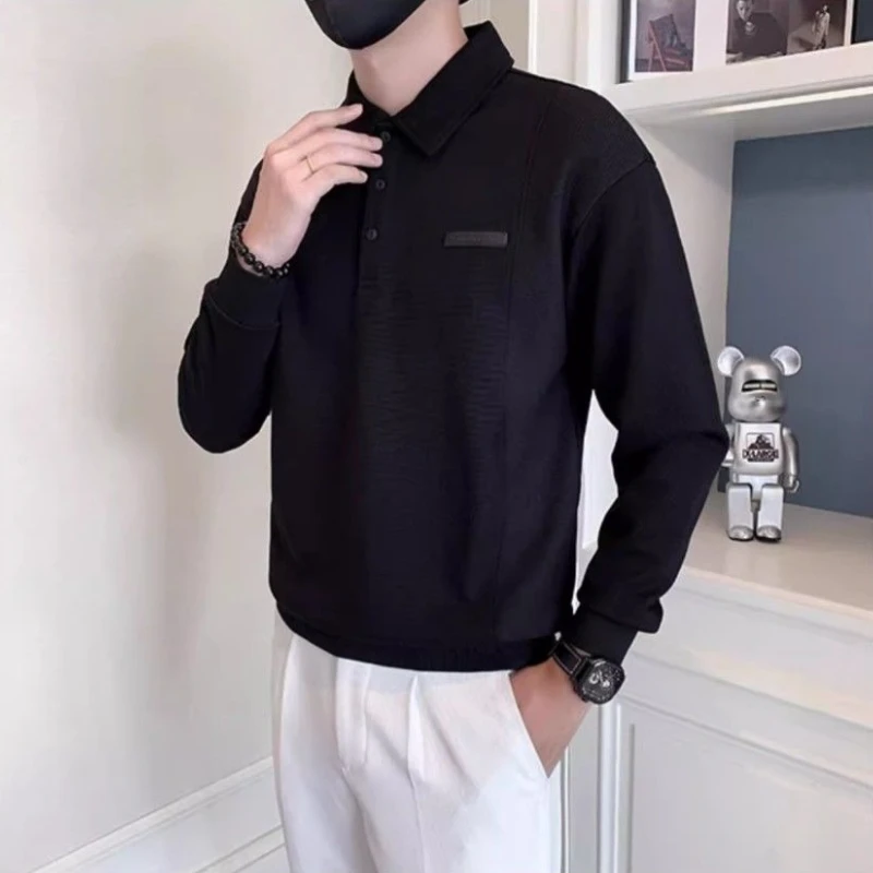 Polo Sweat Shirt Leisure Wear to Work Men's Pullover Spring Autumn Black Clothing Deals New In Warm Emo No Brand Male Sweatshirt
Polo Sweat Shirt Leisure Wear to Work Men's Pullover Spring Autumn Black Clothing Deals New In Warm Emo No Brand Male Sweatshirt