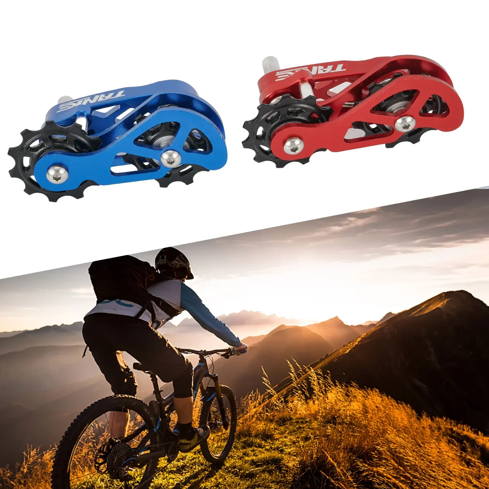 Brand New Chain Tensioner Anti-Drop Link Bike Bicycle Chain Guide Converts 8-12 Speed Floating Pulley Adjust Wheel
Brand New Chain Tensioner Anti-Drop Link Bike Bicycle Chain Guide Converts 8-12 Speed Floating Pulley Adjust Wheel