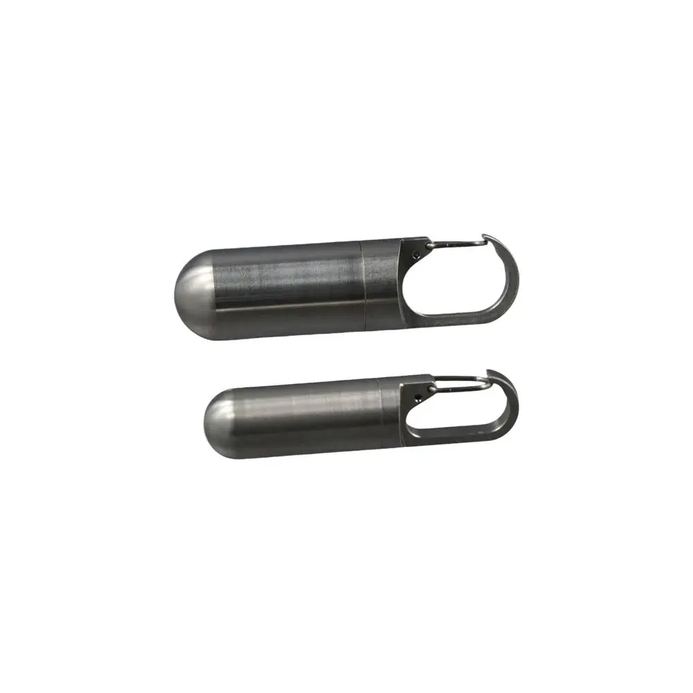 Mini Hang Buckle Waterproof Key Ring Stainless Steel Medicine Pill Box Travel Pill Case Capsules Organizer Granule Storage Box
Mini Hang Buckle Waterproof Key Ring Stainless Steel Medicine Pill Box Travel Pill Case Capsules Organizer Granule Storage Box