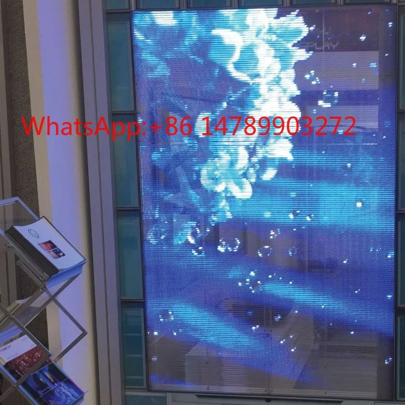 Outdoor Transparent LED Screen P3.9-7.8/P3-6 IP65 High Brightness Modular Panel
Outdoor Transparent LED Screen P3.9-7.8/P3-6 IP65 High Brightness Modular Panel