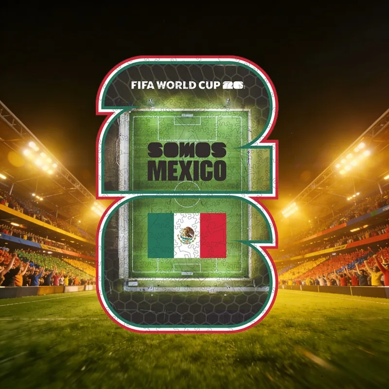 Mexico Host Field Unique Shaped Wooden Puzzle for Adults Competition Area Football Theme Irregular Jigsaw Home Decor Art Gifts
Mexico Host Field Unique Shaped Wooden Puzzle for Adults Competition Area Football Theme Irregular Jigsaw Home Decor Art Gifts