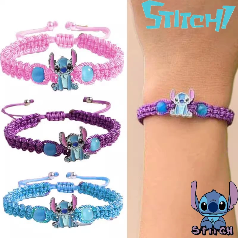Fashion Trend Disney Lilo & Stitch Anime Delicate Bracelets Canva Figure Print Cute Wristy Present Kids Toys A Gift for A Friend
Fashion Trend Disney Lilo & Stitch Anime Delicate Bracelets Canva Figure Print Cute Wristy Present Kids Toys A Gift for A Friend